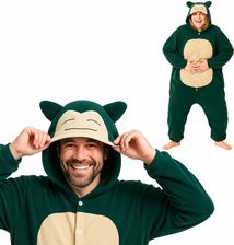 Zdjęcie Piżama Onesie Kigurumi Przebranie Pokemon Snorlax XXL: 185 195cm - Biskupiec