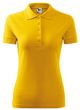 KOSZULKA PIQUE POLO DAMSKA MALFINI 210 BAWEŁNIANA T-SHIRT żółta