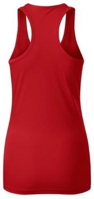Racer top damski szybkoschnący materiał SPORT TRENING Czerwony - zdjęcie 3