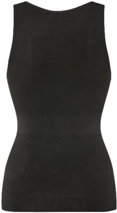 TOP DAMSKI MODELUJĄCY I WYSZCZUPLAJACY BLUZKA XL 48/50 OYANDA CZARNY - zdjęcie 2