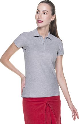 Koszulka damska polo Promostars Ladies' Cotton 42195, jasnoszara