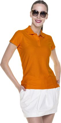 Koszulka damska polo Promostars Ladies' Cotton 42195, pomarańczowa