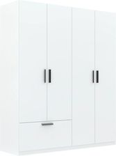 Zdjęcie Intermeble Szafa Lita 4D1S Biała - Kłecko