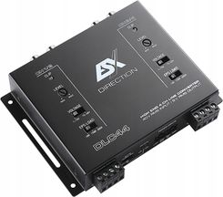 Esx 4-kanałowy konwerter High-Low Rca DLC44 do 400 watów (40V Rms)
