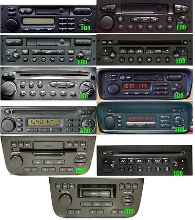 XZANTE Linea di cavi USB via radio con strumenti di rimozione radio per Peugeot 207 307 308 407 per Citroen C2 C3 C4 RD9 RD43 RD45