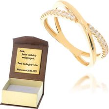 Intergold Złoty pierścionek Próby 585 19