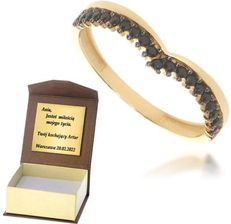 Intergold Złoty pierścionek Próby 585 16