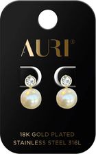 Zdjęcie Auri Kolczyki Sztyfty Perelka Cyrkonia - Lidzbark Warmiński