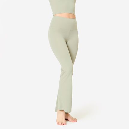 Spodnie fitness damskie Domyos flare