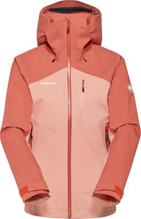 MAMMUT Alto Guide HS Kurtka z kapturem damska kwarcowy pył-cegła kwarcowy pył-cegła L