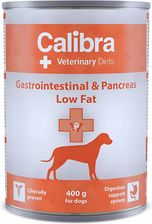 Calibra Vd Dog Gastrointestinal Low Fat Mokra Karma Dla Psów Z Chorą Trzustką 400G
