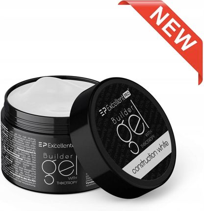 Excellent Pro Builder gel with thixotropy Construction White 50g - zdjęcie 3