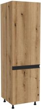 Zdjęcie Fabryka Mebli Rawa Słupek Presto Plus Do Zabudowy Lodówki 60x197cm Płyta Laminowanacm Płyta Laminowana Dąb Evoke Prawy - Krosno