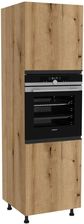 Zdjęcie Fabryka Mebli Rawa Słupek Presto Plus Do Zabudowy Piekarnika 60x197cm Płyta Laminowanacm Płyta Laminowana Dąb Evoke Prawy - Trzebinia