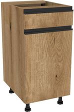 Zdjęcie Fabryka Mebli Rawa Szafka Dolna Presto Plus 1 Szuflada 40x82cm Płyta Laminowana Dąb Evoke Prawa - Gliwice