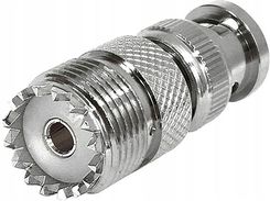 Stratos Adapter antenowy Rf BNC/wtyk-UHF/UC1/gniazdo 50Ohm