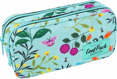 Coolpack Primo Piórnik Szkolny Saszetka Dwukomorowa Cherry Tree
