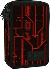 Back Up Backup Piórnik Szkolny Trzykomorowy Z Wyposażeniem Kredki Pisaki Code