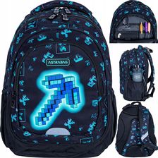 Zdjęcie Astrabag Plecak Szkolny Dla Chłopca Dark Pixel Klasa 1-3 - Gniew