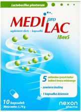 Zdjęcie Inpharm Mediprolac Ibees Z Inuliną Probiotyk 10kaps. - Mirsk