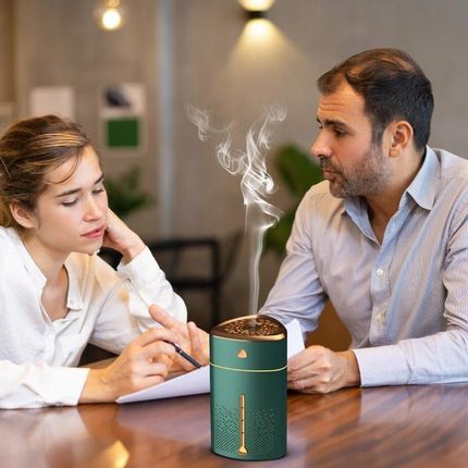 Nawilżacz Powietrza 1 Litr Dyfuzor Zapachowy Aromaterapia Kompaktowy - zdjęcie 3