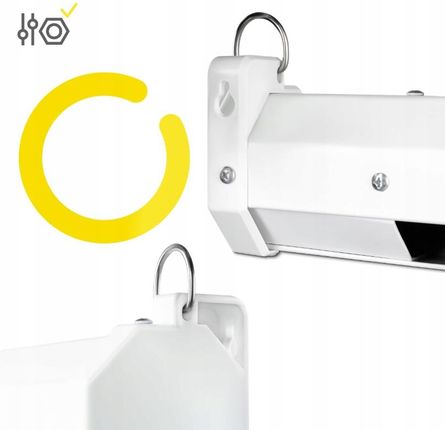 Overmax Ekran 120 Cali Elektryczny Ścienny – Projektor, Full Hd, Kino Domowe - zdjęcie 5