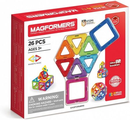 Magformers Klocki Magnetyczne Basic 26El. 530877