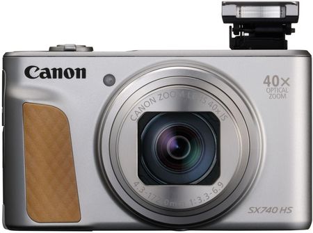 Aparat cyfrowy Canon PowerShot SX740 HS Lite Travel Srebrny - Ceny