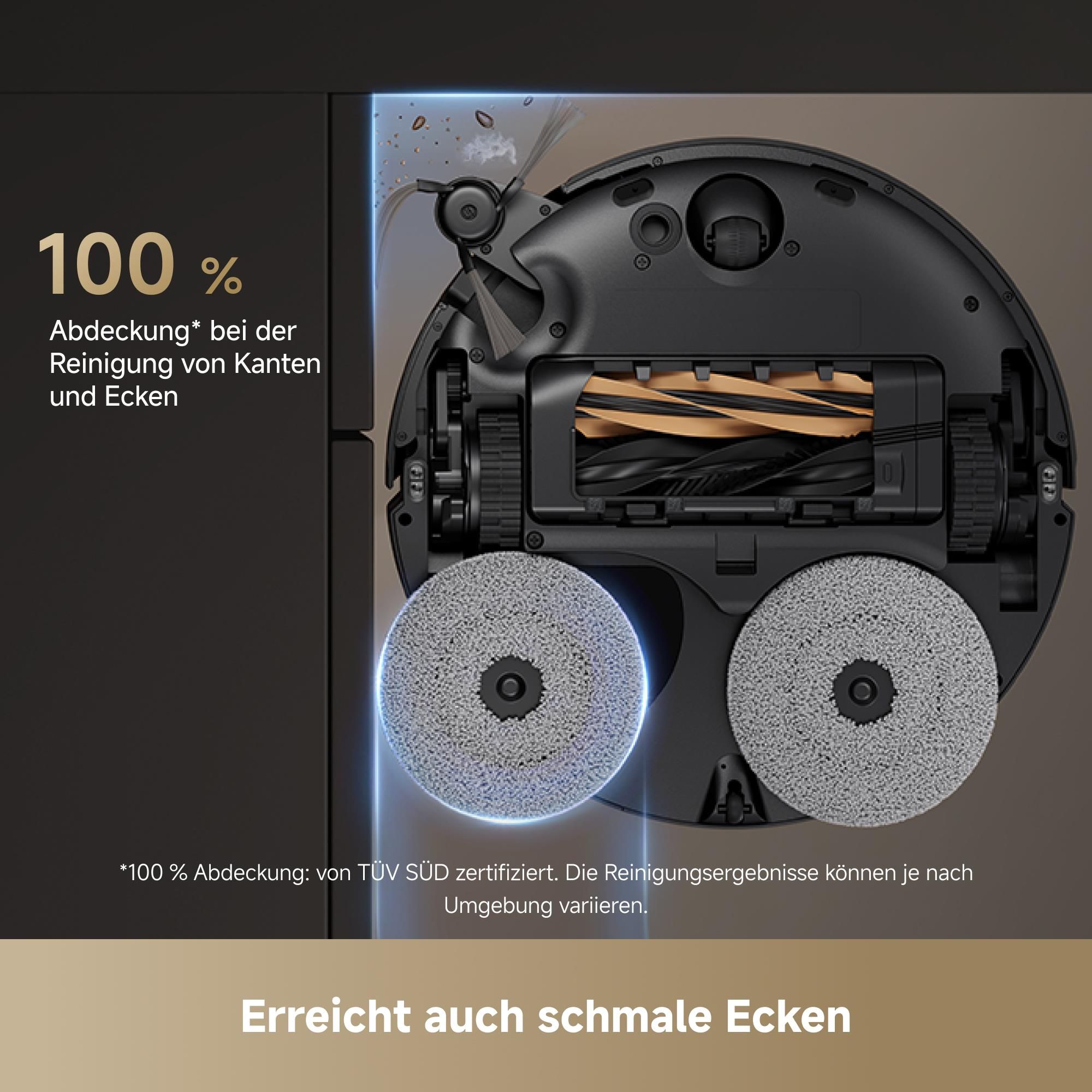 фото Робот-пилосос з вологим прибиранням Dreame X50 Master