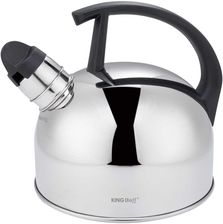 Zdjęcie Kinghoff Czajnik 1,5l Z Gwizdkiem Srebrny (KH-1896) - Susz