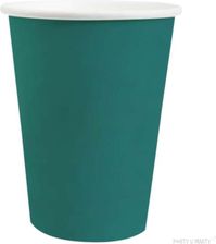 Santex Kubeczki Papierowe Premium Turkusowe Santex 250ml 10szt. SX741037