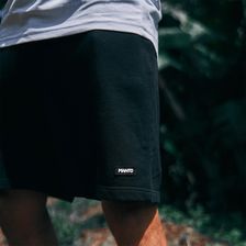 Zdjęcie Spodenki dresowe męskie Manto Icon Czarne - Buk