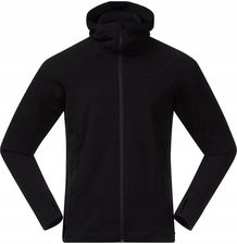 Bluza wełniana (Merino) męska Bergans of Norway Ulstein Wool Hood Black XL