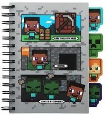 Zdjęcie Paladone Notatnik z przekładkami Minecraft Notebook With Dividers PP14968MCF - Kruszwica