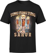 Tung Tung Tung Sahur Męska koszulka (M, Błękit)