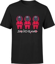 Squid game Męska koszulka z nadrukiem 067 456 prezent dla chłopaka fana (S, Błękit)