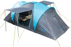 Skandika Namiot Kempingowy Kopułowy Hammerfest 4 Sleeper Protect, Os, 2 Sypialnie Niebieski