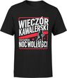 Ostatnia Noc Wolności dla Pana młodego Męska koszulka (L, Błękit)