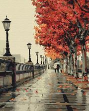 Zdjęcie Brushme Malowanie Po Numerach 40X50cm Jesienny Bulwar - Dolsk