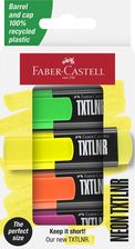 Zdjęcie Faber-Castell Zakreślacz Mini Txtlnr - 4 Kolory Neonowe - Piaseczno