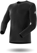 Zdjęcie Fjork Merino Męska Koszulka Z Długim Rękawem Wełny Merynosów Finn 140 Czarne - Halinów