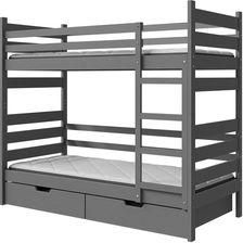 Zdjęcie Dolmar Łóżko Piętrowe Darek 80X190 Antracyt - Tuchów