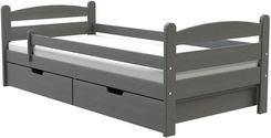 Zdjęcie Dolmar Łóżko Dziecięce Mauricius 90X200 Antracyt - Łomianki