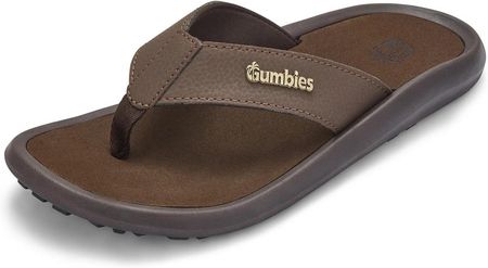 Gumbies japonki NOOSA FLIP-FLOPS BROWN - zdjęcie 3