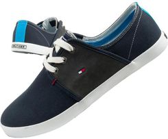 Zdjęcie Tommy Hilfiger buty sportowe męskie trampki modne wygodne niebieskie - Dobrzyń nad Wisłą