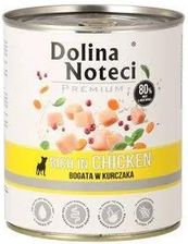 Dolina Noteci Mokra Karma Dla Psa Premium Bogata W Kurczaka Puszka Edycja Limitowana 800g