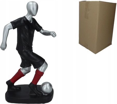 Carmani Figurka Piłkarza 30x18cm Dekoracja Sportowa Do Domu Lub Biura