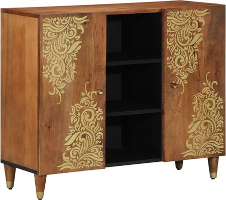 vidaXL Szafka 90X33X75Cm Z Litego Drewna Mango (4018764)
