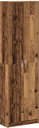 vidaXL Garderoba Z Odzyskanego Drewna 55X25X189Cm Drewno Inżynieryjne (3334015)