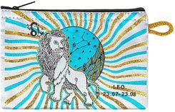 Haftowana saszetka znak zodiaku LEW